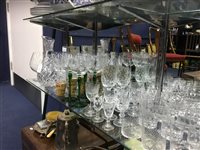 Lot 330 - A COLLECTION OF DRINKING GLASSES