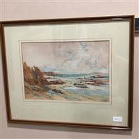 Lot 352 - A PAIR OF WATERCOLOURS BY D. WATTS