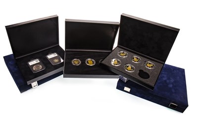 Lot 605 - SIX VARIOUS PROOF COIN SETS