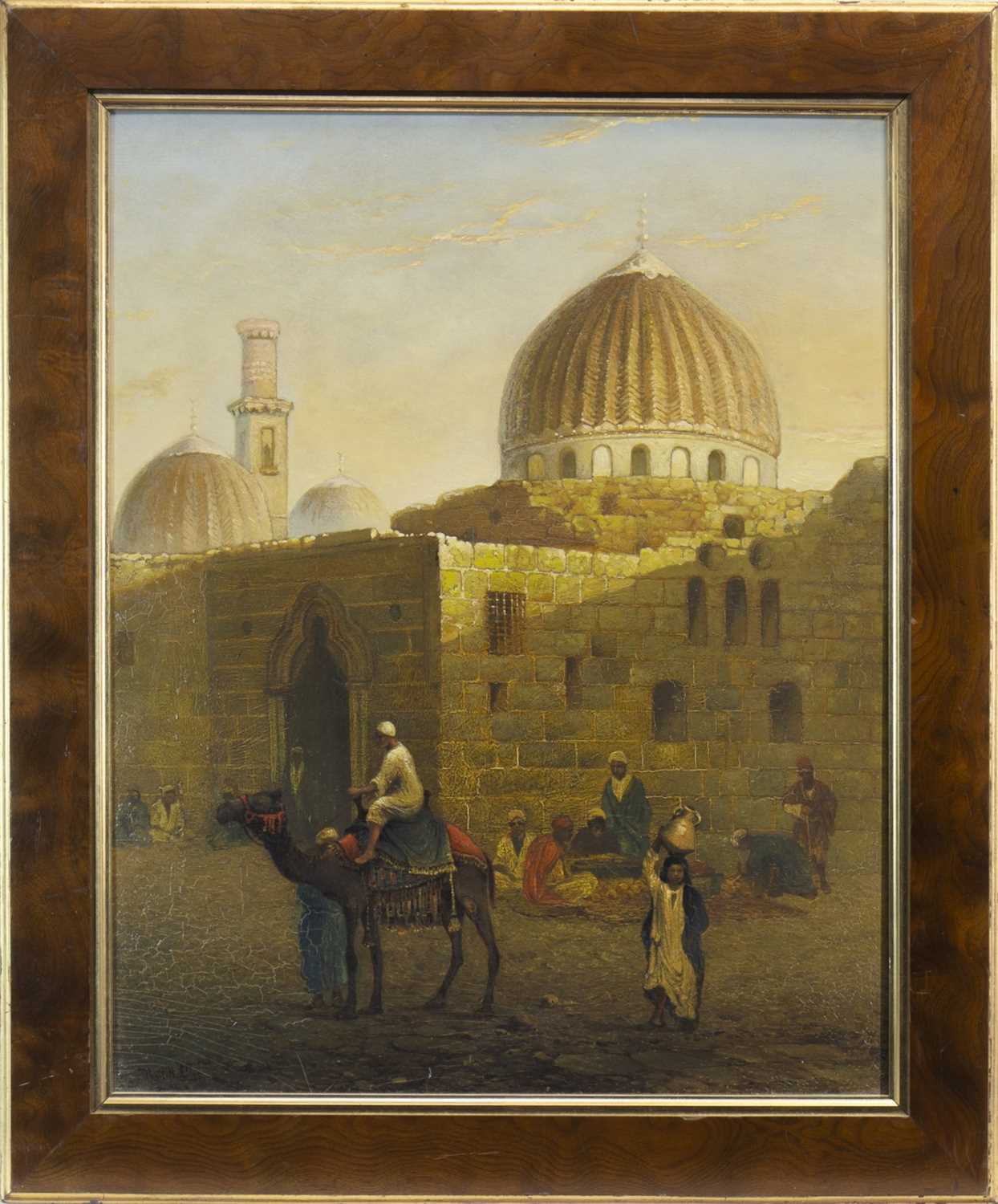 Lot 532 - NORTHWEST CORNER OF SAYEDA ZAINAB MOSQUE, CAIRO, AN OIL BY PAUL H ELLIS