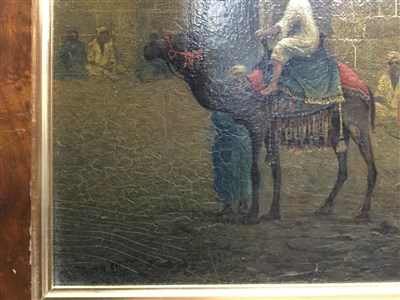 Lot 532 - NORTHWEST CORNER OF SAYEDA ZAINAB MOSQUE, CAIRO, AN OIL BY PAUL H ELLIS