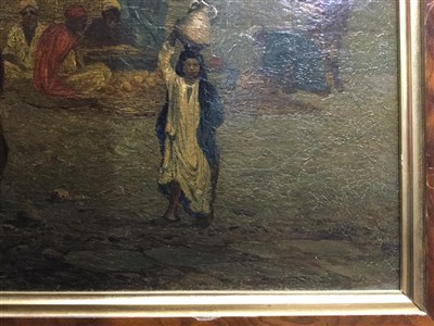 Lot 532 - NORTHWEST CORNER OF SAYEDA ZAINAB MOSQUE, CAIRO, AN OIL BY PAUL H ELLIS