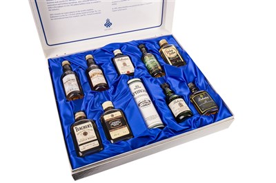Lot 479 - TWO ALLIED DISTILLERS MINIATURE BOX SETS & BALLANTINE'S LIMITED 20CL