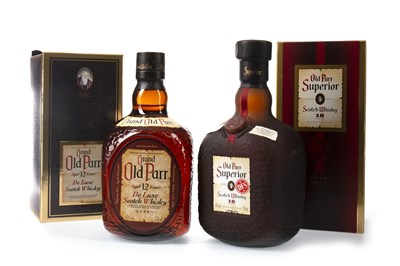 Lot 489 - GRAND OLD PARR SUPERIOR AGED 18 YEARS & GRAND OLD PARR AGED 12 YEARS