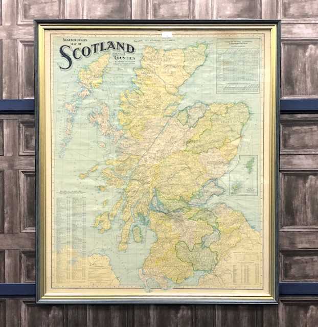 Lot 18 - SCARBOROUGH''S MAP OF SCOTLAND
