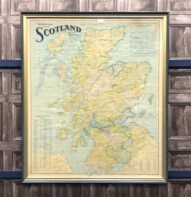 Lot 18 - SCARBOROUGH''S MAP OF SCOTLAND