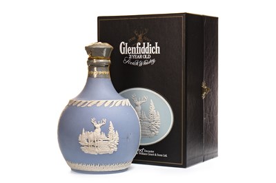 Lot 202 - GLENFIDDICH 21 YEARS OLD WEDGEWOOD DECANTER