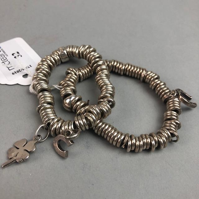 Lot 32 Two Silver Links Of London Sweetie Bracelets Lot 32 Two Silver Links Of London Sweetie Bracelets