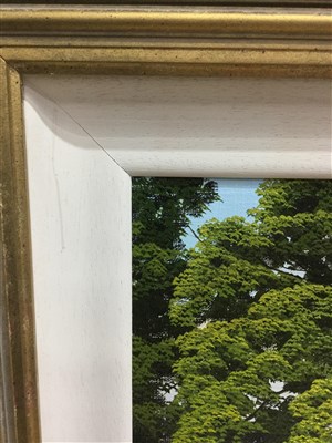 Lot 1877 - THE RIVER WHARFE NEAR GRASSINGTON, AN OIL BY MICHAEL JAMES SMITH