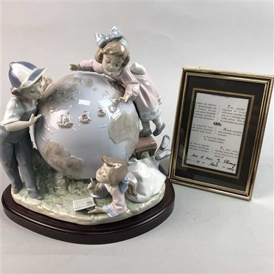 Lot 79 - A LLADRO LIMITED EDITION FIGURE GROUP 'THE VOYAGE OF COLUMBUS