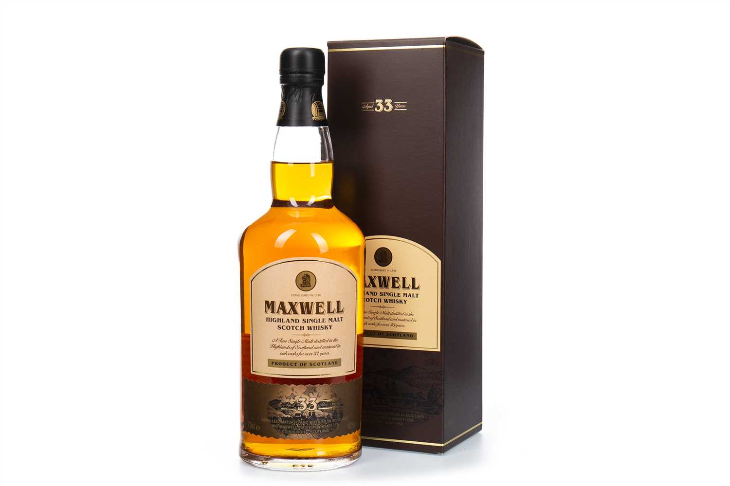 Lot 13 - MAXWELL AGED 33 YEARS