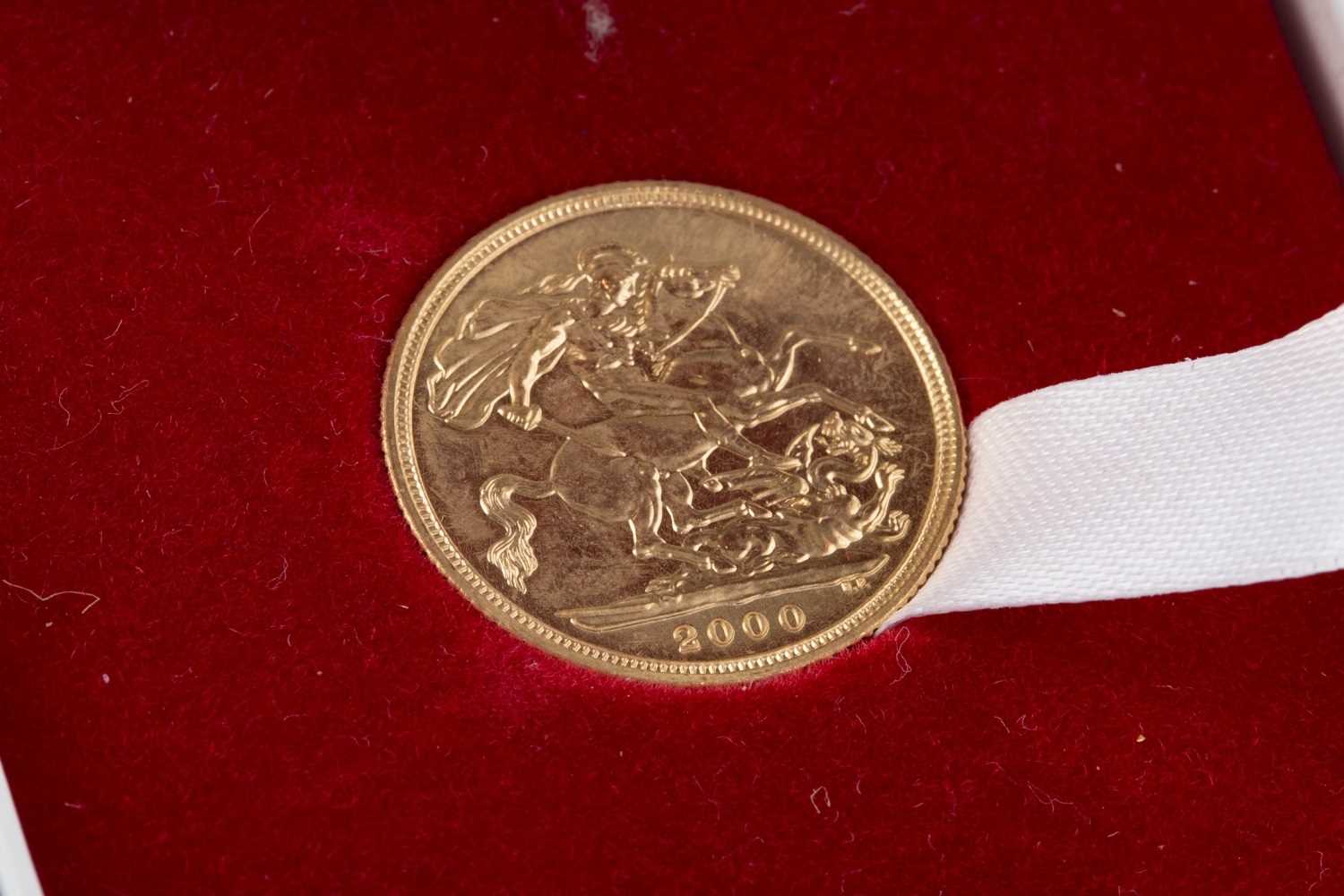 Lot 507 - A GOLD SOVEREIGN, 2000