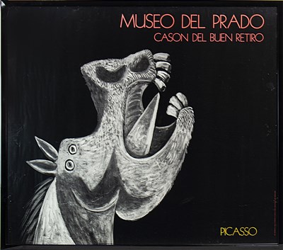 Lot 734 - A PICASSO EXHIBITION POSTER