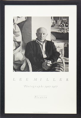 Lot 734 - A PICASSO EXHIBITION POSTER