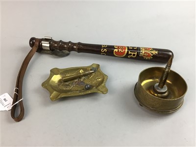Lot 190 - AN EARLY 20TH CENTURY POLICE TRUNCHEON AND OTHER ITEMS