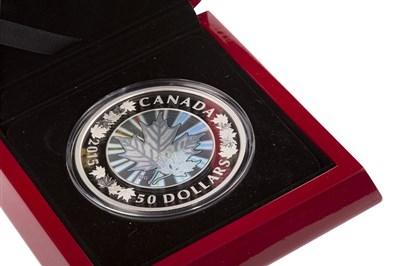 Lot 513 - A THE ROYAL CANADIAN MINT SILVER PROOF COIN