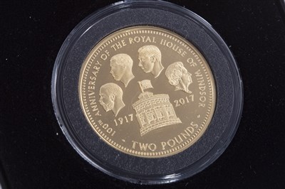 Lot 527 - A JUBILEE MINT GOLD PROOF £2 COIN