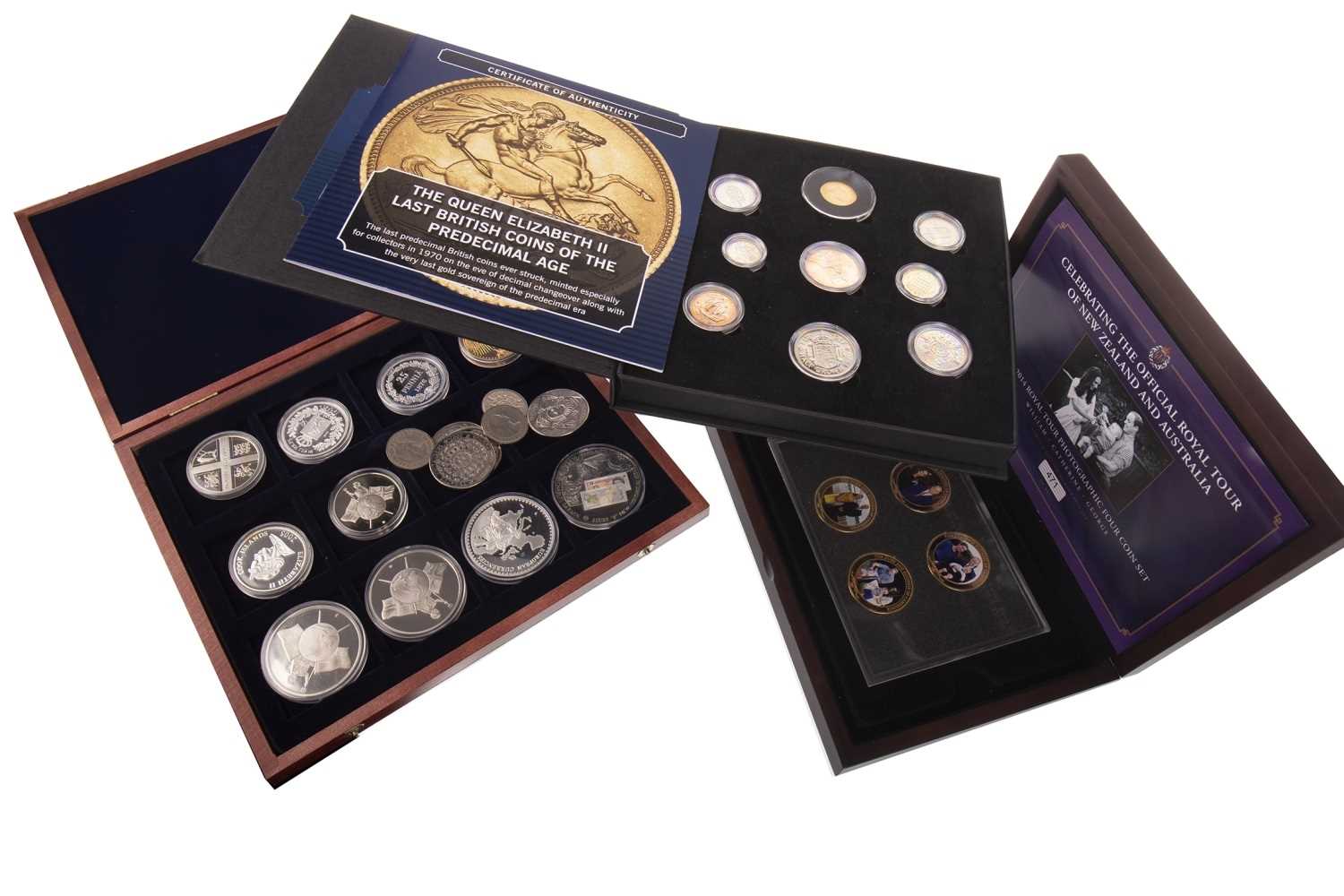 Lot 528 - A COLLECTION OF VARIOUS SILVER AND OTHER COINS