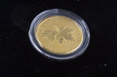 Lot 536 - A THE ROYAL CANADIAN MINT 2015 $10 GOLD COIN