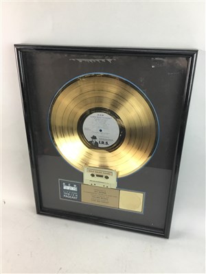 Lot 331 - R.E.M GOLD SALES AWARDS