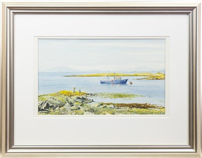 Lot 767 - FISHING, A WATERCOLOUR BY C. SUMMERS