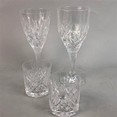 Lot 352 - A COLLECTION OF CRYSTAL DRINKING GLASSES