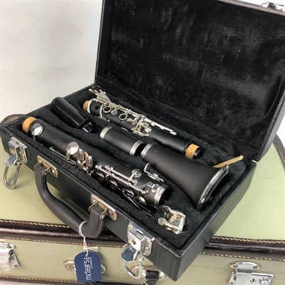 Lot 406 - A SKYLARK TRUMPET AND A CLARINET BOTH IN CASES