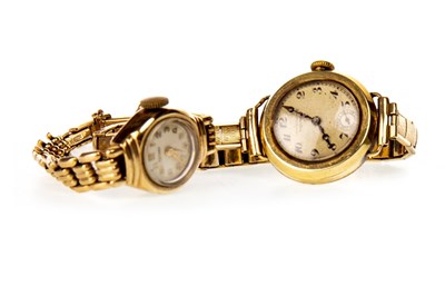 Lot 825 - TWO LADY'S 20TH CENTURY WRIST WATCHES