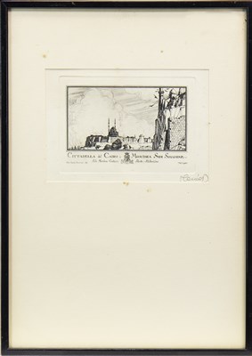 Lot 718 - A SERIES OF ETCHINGS DEPICTING VARIOUS EGYPTIAN SCENES