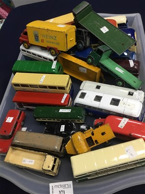 Lot 371 - A COLLECTION OF CORGI AND OTHER DOE CAST VEHICLES