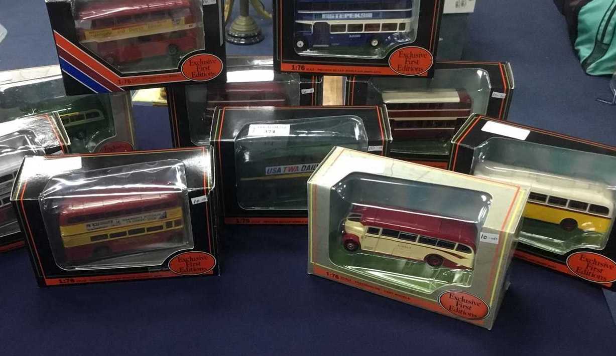Lot 374 - TWENTY EXCLUSIVE FIRST EDITION DIE CAST BUSES