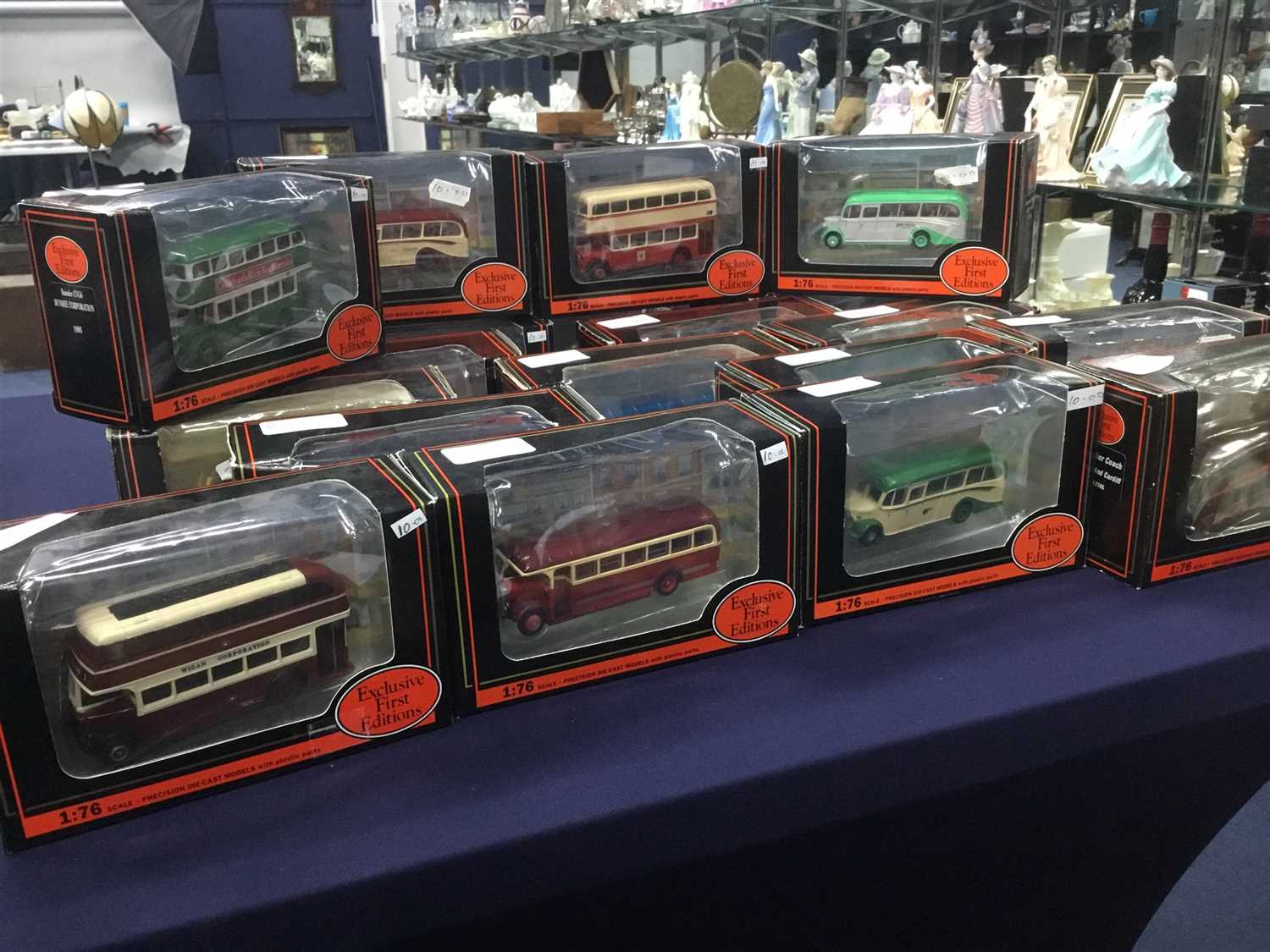 Lot 376 - A COLLECTION OF EXCLUSIVE FIRST EDITION DIE CAST BUSES