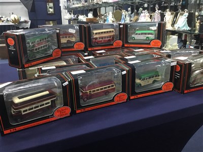 Lot 376 - A COLLECTION OF EXCLUSIVE FIRST EDITION DIE CAST BUSES