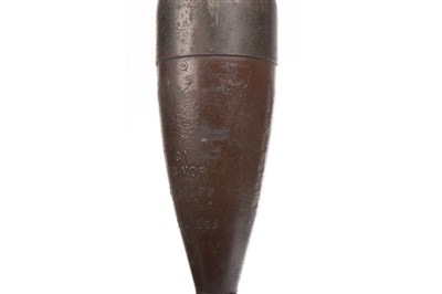 Lot 829 - A WWII MORTAR SHELL