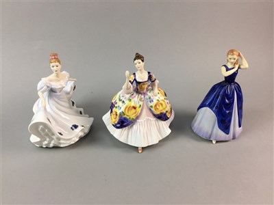 Lot 11 - A LOT OF THREE ROYAL DOULTON FIGURES