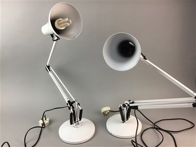 Lot 145 - A LOT OF TWO MODERN ANGLEPOISE LAMPS
