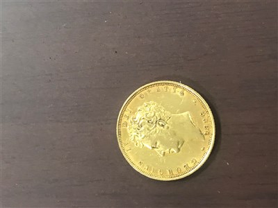 Lot 533 - A GOLD SOVEREIGN, 1826