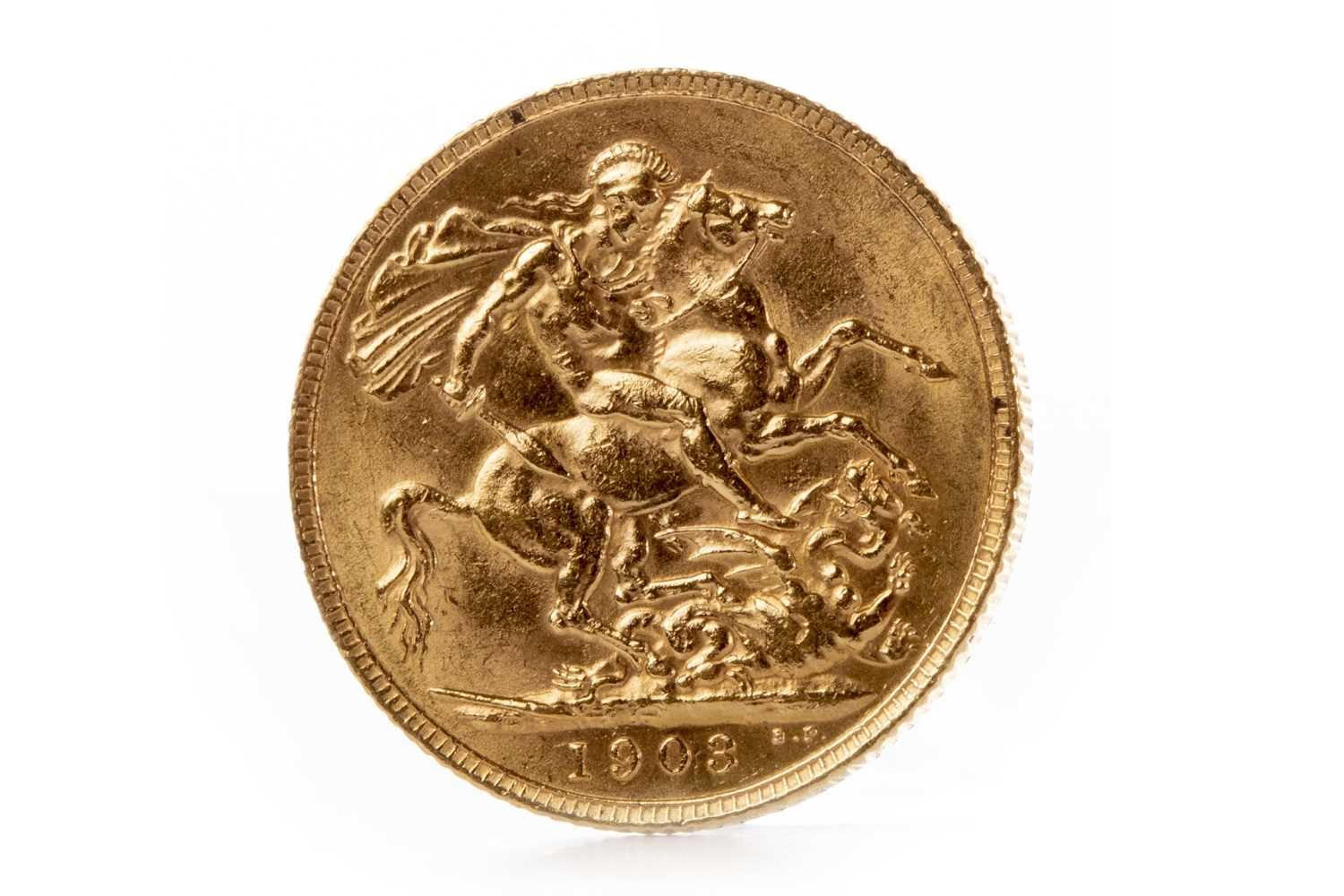 Lot 542 - A GOLD SOVEREIGN, 1903