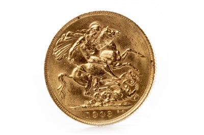 Lot 542 - A GOLD SOVEREIGN, 1903