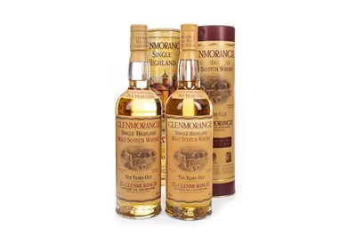Lot 374 - TWO BOTTLES OF GLENMORANGIE 10 YEARS OLD