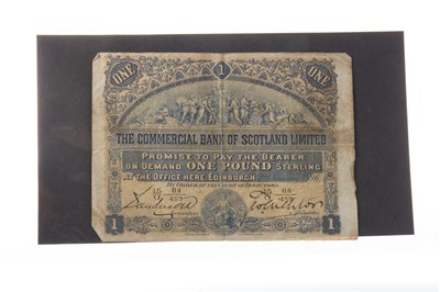 Lot 561 - A THE COMMERCIAL BANK OF SCOTLAND LIMITED £1 1896