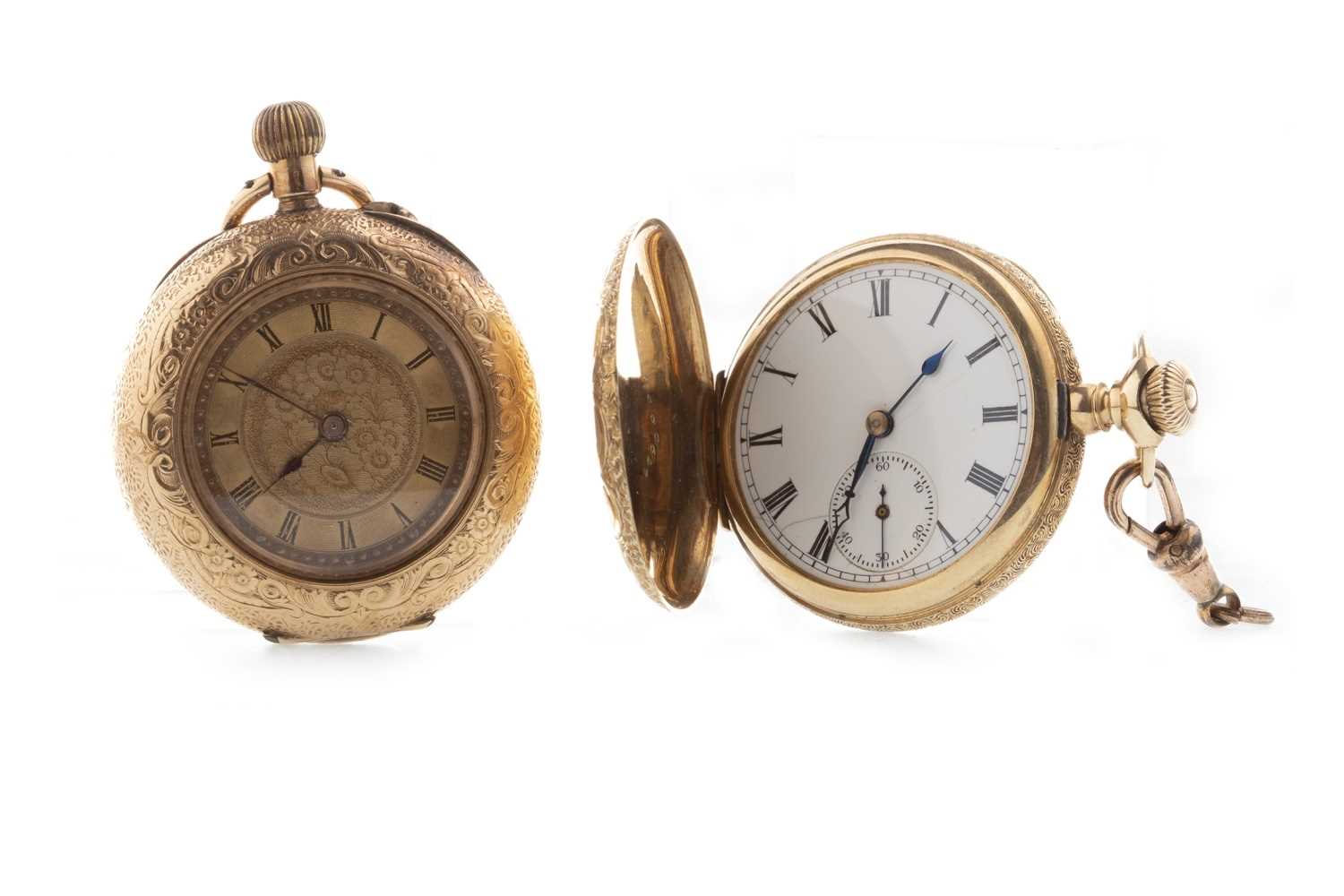 Lot 848 - TWO CONTINENTAL FOB WATCHES