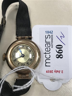 Lot 860 - TWO LADY'S WRIST WATCHES