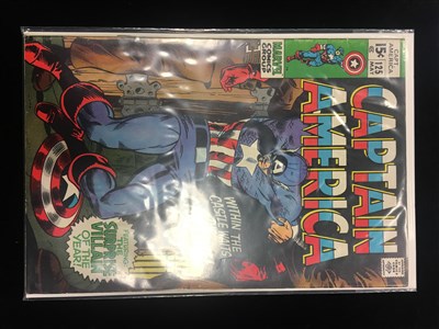 Lot 922 - A COLLECTION OF MARVEL COMICS INCLUDING CAPTAIN AMERICA AND THE MIGHTY THOR