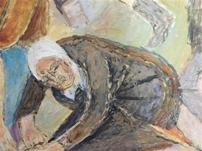 Lot 530 - REVOLUTION, AN OIL BY MARIE VOROBIEFF MAREVNA