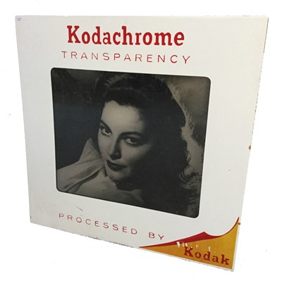 Lot 855 - A LARGE KODACHROME ADVERTISING TRANSPARENCY