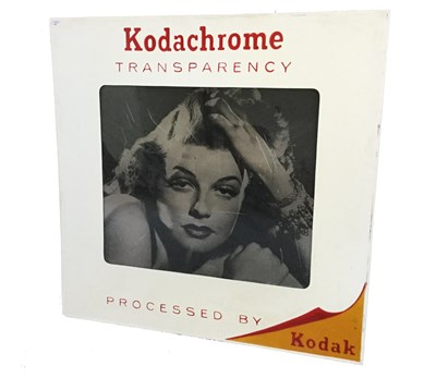 Lot 857 - A LARGE KODACHROME ADVERTISING TRANSPARENCY
