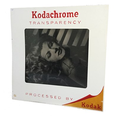 Lot 859 - A LARGE KODACHROME ADVERTISING TRANSPARENCY