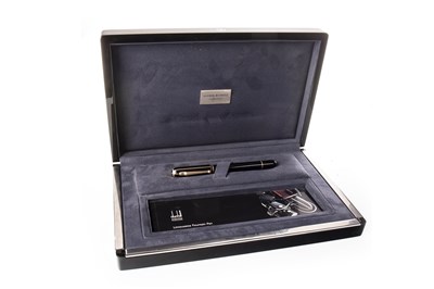 Lot 941 - A DUNHILL SIDECAR LIMOUSETTE FOUNTAIN PEN
