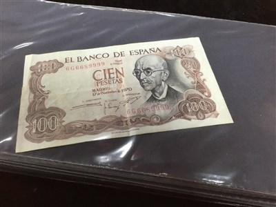 Lot 29 - AN ALBUM OF CHIEFLY FOREIGN BANK NOTES